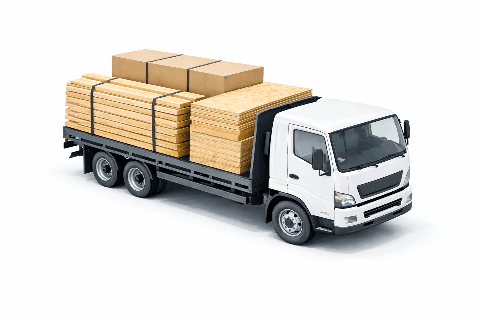 Construction materials delivery